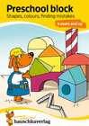 Buchcover Preschool block - Shapes, colours, finding mistakes 4 years and up