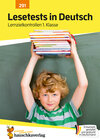Buchcover Übungsheft mit Lesetests in Deutsch 1. Klasse