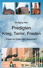 Buchcover Predigten - Krieg, Terror, Frieden