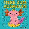 Buchcover Tiere zum Ausmalen