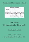 Buchcover 50 Jahre Systematische Heuristik