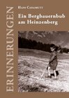 Buchcover Ein Bergbauernbub am Heinzenberg