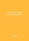Buchcover Mystische Texte aus Ost und West