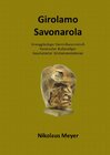 Buchcover Girolamo Savonarola