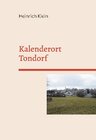 Buchcover Kalenderort Tondorf