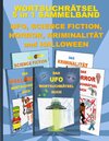 Buchcover WORTSUCHRÄTSEL 5 in 1 SAMMELBAND UFO, SCIENCE FICTION, HORROR, KRIMINALITÄT und HALLOWEEN