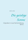 Buchcover Die geistige Sonne Band 2