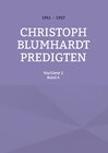 Buchcover Christoph Blumhardt Predigten