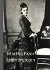 Buchcover Martha Rizor Erinnerungen