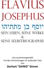 Buchcover Flavius Josephus יוסף בן מתתיהו sein Leben, seine Werke &amp; seine Selbstbiographie
