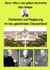 Buchcover gelbe Buchreihe / Parlament und Regierung im neu geordneten Deutschland – Band 188e in der gelben Buchreihe – bei Jürgen