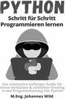 Buchcover Python | Schritt für Schritt Programmieren lernen