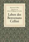 Buchcover Leben des Benvenuto Cellini