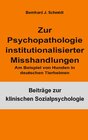 Buchcover Zur Psychopathologie institutionalisierter Misshandlungen
