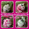 Buchcover Weihnachtskugeln stricken