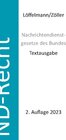 Buchcover Nachrichtendienstgesetze des Bundes