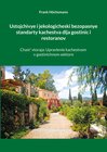 Buchcover Ustojchivye i jekologicheski bezopasnye standarty kachestva dlja gostinic i restoranov