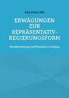 Buchcover Erwägungen zur Repräsentativ-Regierungsform