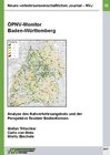 Buchcover ÖPNV-Monitor Baden-Württemberg