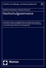 Buchcover Hochschulgovernance