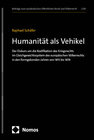 Buchcover Humanität als Vehikel