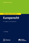 Buchcover Europarecht