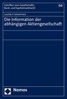 Buchcover Die Information der abhängigen Aktiengesellschaft