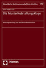 Buchcover Die Musterfeststellungsklage