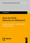 Buchcover Nach der Kritik: Reformen im Weltsport?