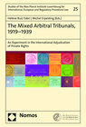 Buchcover The Mixed Arbitral Tribunals, 1919–1939