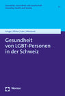 Buchcover Gesundheit von LGBT-Personen in der Schweiz