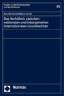 Buchcover Das Verhältnis zwischen nationalen und inkorporierten internationalen Grundrechten