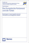 Buchcover Das Europäische Parlament und die Türkei