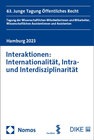 Buchcover Interaktionen: Internationalität, Intra- und Interdisziplinarität