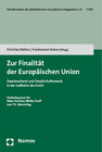 Buchcover Zur Finalität der Europäischen Union