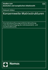 Buchcover Konzernweite Matrixstrukturen