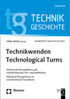 Buchcover Technikwenden - Technological Turns