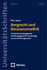 Buchcover Bergrecht und Ressourcenethik