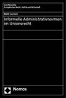 Buchcover Informelle Administrativnormen im Unionsrecht