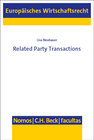 Buchcover Related Party Transactions