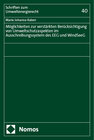 Buchcover Möglichkeiten zur verstärkten Berücksichtigung von Umweltschutzaspekten im Ausschreibungssystem des EEG und WindSeeG