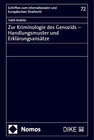 Buchcover Zur Kriminologie des Genozids – Handlungsmuster und Erklärungsansätze