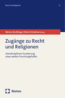 Buchcover Zugänge zu Recht und Religionen