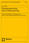 Buchcover Datenkooperation durch Datenpooling