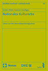 Buchcover Nationales Kulturerbe
