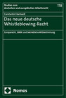 Buchcover Das neue deutsche Whistleblowing-Recht