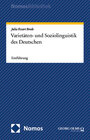 Buchcover Varietäten- und Soziolinguistik des Deutschen
