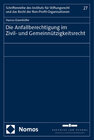 Buchcover Die Anfallberechtigung im Zivil- und Gemeinnützigkeitsrecht