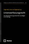 Buchcover Unionsverfassungsrecht