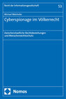 Buchcover Cyberspionage im Völkerrecht